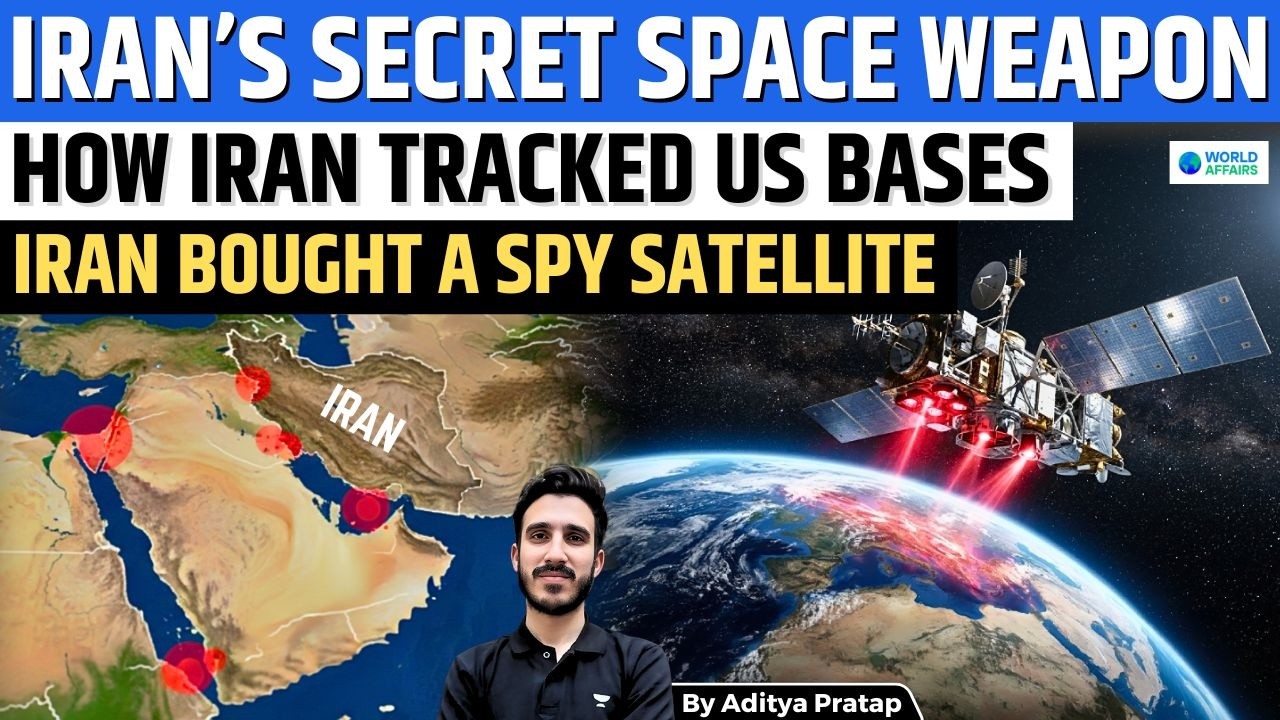 Iran’s Spy Satellite From China Targeted US Bases | Global Tensions Rise