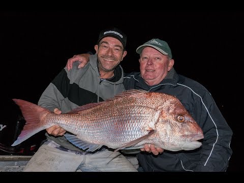 Miggsy Handlines an 85cm Snapper
