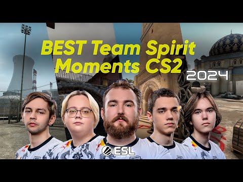 BEST Moments Team Spirit 2024  | CS2 Highlights