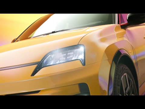 światła i funkcja automatycznego przełączania - R5 E-Tech electric - Renault