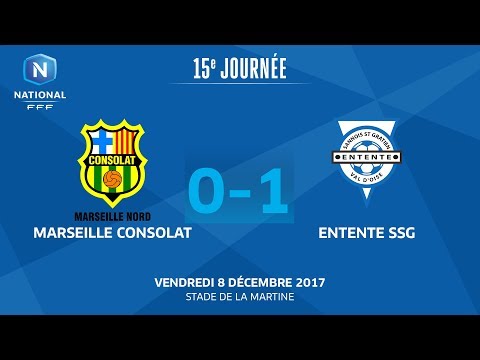 Vendredi 08/12/2017 à 19h45 - GS Marseille Consolat - Entente SSG - J15