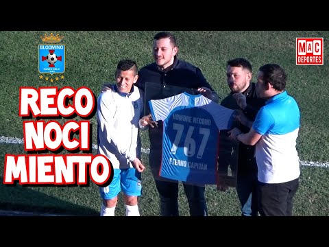 👌Reconocimiento a Joselito Vaca por su récord de 767 partidos