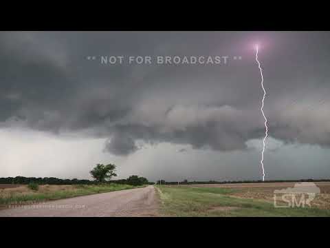 06-22-2022 Wellington, KS - Incredible Lightning and Storm Time Lapse