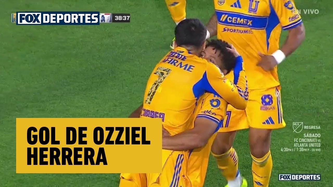 😳🔥 GOL DE OZZIEL HERRERA | Tigres UANL 1-0 CF Pachuca | Clausura 2026 | Liga MX