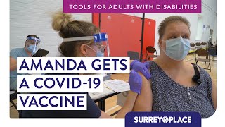 Amanda Gets a COVID-19 Vaccine