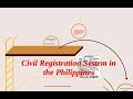 CIVIL REGISTRATION LAW PROJECT COUPLE RA 9048 RA 10172  BIRTH MARRIAGE DEATH RECORD AYUSIN  ACT 3753
