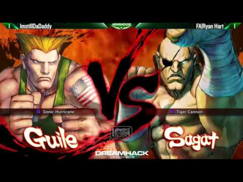 USFIV - ImstillDaDaddy [Guile] x Ryan Hart [Ryu] - Dreamhack 2015