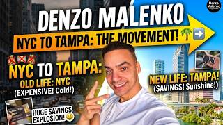 FROM NYC TO TAMPA: How I’m Saving Thousands! 🌴🤑 (New Apartment Tour)
