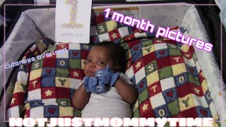 3J'S 1 MONTH PICTURES // ONE MONTH OLD