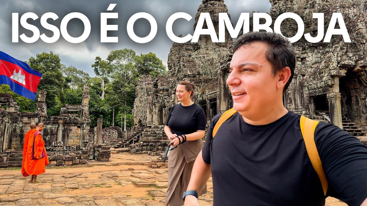🇰🇭 THIS IS WHY WE CAME TO CAMBODIA: THE LARGEST TEMPLE IN THE WORLD, ANGKOR WAT