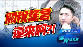 關稅謠言又來襲! 海豚這次怎麼做? 最強逆風強勢股分享給你 關稅謠言又來襲! 海豚這次怎麼做? 最強逆風強勢股分享給你