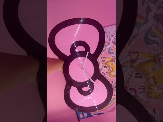 Vídeo relacionado con KIDS EUROSWAN SL Hello Kitty - Reloj de Pared, Color Rosa, Talla única