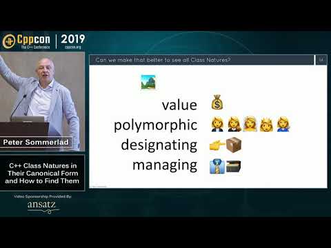 C++ Class Natures in Their Canonical Form and How to Find Them - Peter Sommerlad - CppCon 2019