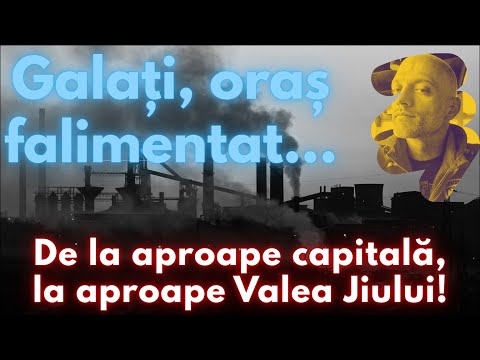 Documentar despre #Galați - Ep. 16: 40 de întreprinderi gălățene distruse după #1989! (#România)