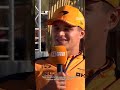 Lando Norris over hoe het is om het tegen Max op te nemen ? #f1 #shorts