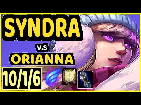 SHOWMAKER (SYNDRA) vs ORIANNA - 10/1/6 KDA MID CHALLENGER GAMEPLAY - KR