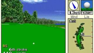 Super Nintendo Pebble Beach Golf Links