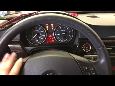 Reset lights after battery replacement on BMW