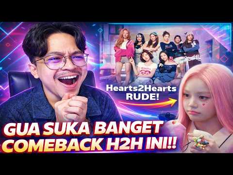 Hearts2Hearts - 'RUDE!' MV REACTION!!
