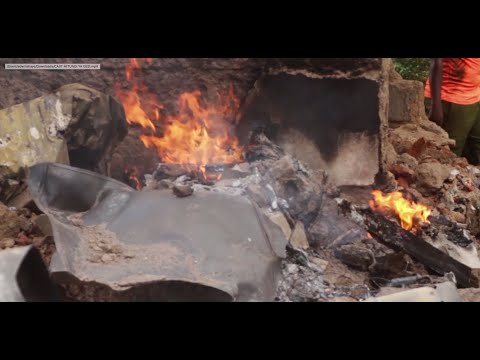 WALICHOKIZUNGUMZA WANDISHI WALIOLIPUKIWA NA MITUNGI YA GESI