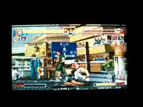 the king of fighters 96 psp