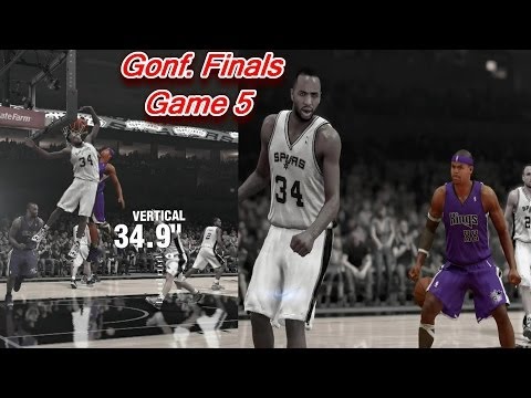 NBA 2K14 PS4 MyCareer - Playoff Conf. Finals G5 Spurs Not Quiting Yet