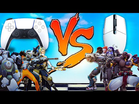 BEST Console Team VS BEST PC Team in Overwatch 2 - WHO WINS?!