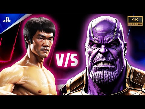 Bruce Lee vs Thanos UFC 5 | Mad Titan Meets The Dragon