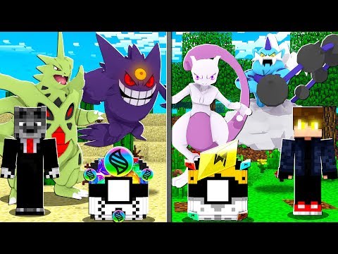 LUCKY PIXELMON DE MEGA EVOLUÇÃO VS LUCKY PIXELMON DE ATAQUE Z - MINECRAFT PIXELMON MOD