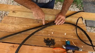 Destroying two different 162" V-Belts to compare Continental and Gates