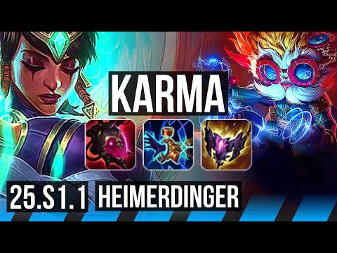 KARMA vs HEIMERDINGER (MID) | KR Challenger | 25.S1.1