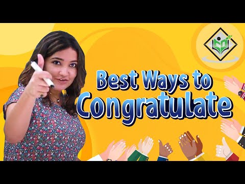 Best Ways to Congratulate