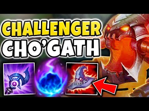 WTF!? THIS CHO'GATH HAS A 80% WINRATE IN CHALLENGER!? RIOT NERF THIS RIGHT NOW!! - League of Legends