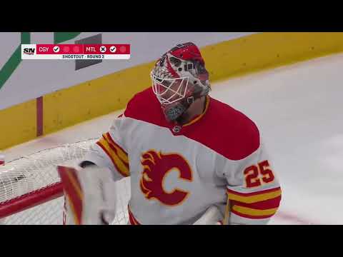 Nick Suzuki Pavel Datsyuk style shootout goal vs the Calgary Flames!