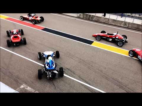 Formula V - Sachsenring - box leave for qualifying session - Bernhard Zimmermann