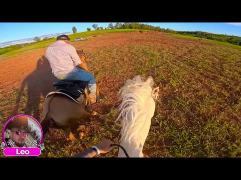 RACE AGAINST RENATO'S HORSE!! 😱