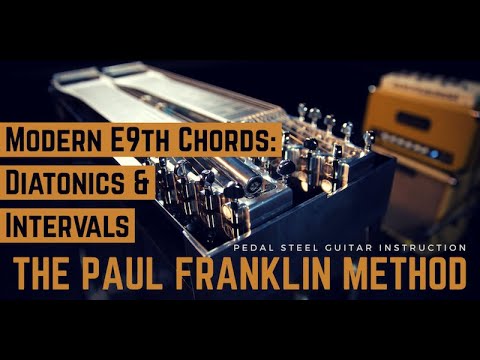 Pedal Steel Guitar Lesson: How To Create Modern E9 Chords