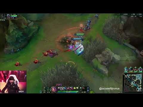 iBoy Jinx POV vs Doggo Aphelios ~ RA vs BLG ~ LPL Spring 2022 ~ Game 2