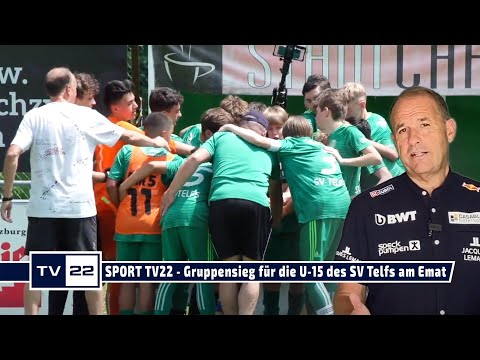 SPORT TV22: Gruppensieg in der „Blitzmeisterschaft 2021“ für die U-15 Mannschaft des SV Telfs
