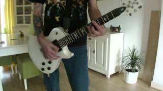 RAMONES - Sitting In My Room (guitar cover remake)