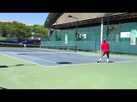 tennis247 - Video Quang Huy (CMU) vs  Vũ Artem (QD2) - Giải vô địch đồng đội 2013 ngày 20/05