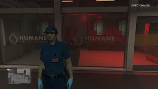 Gta 5 how to get in the Humane Labs in DIRECTOR MODE!