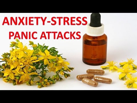 Natural Supplements, Vitamins and Herbs For Anxiety, Panic Attacks and Stress
