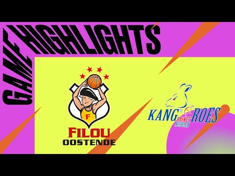 FILOU Oostende vs Kangoeroes Basket Mechelen #BNXTLeague