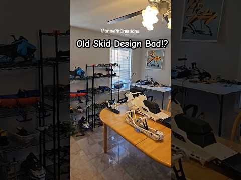 #RC #Snowmobile #needs #new #skid #design #engineering #challenge #3d #3dprinting #art #cad #toy