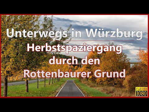 Herbstspaziergang durch den Rottenbaurer Grund | Unterwegs in Würzburg