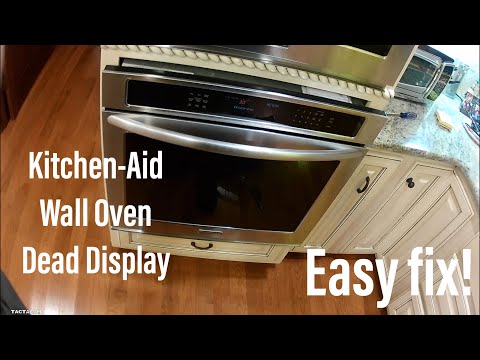 Kitchen Aid Wall Oven Dead Display Diagnosis and Repair