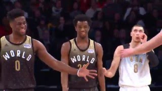 Andrew Wiggins - Clint Capela - Karl-Anthony Towns - Jabari Parker - Zach LaVine