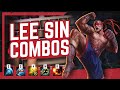 ALL KEYBOARD COMBOS | Lee Sin Pro Guide feat. Razork