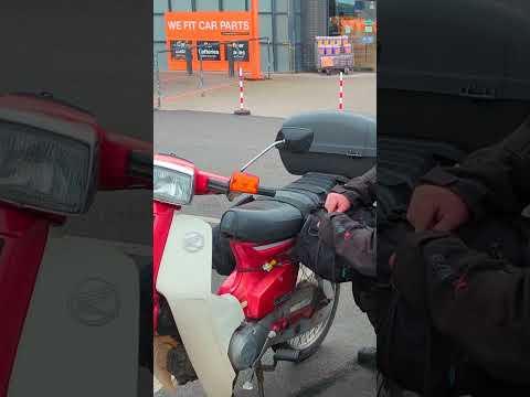 A broken Honda C90?!         #honda #c90 #scotland #motorcycle #motorbike #motorcycletravel